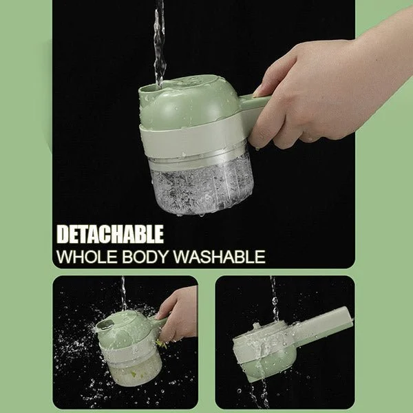 Choppy – 5-częściowy zestaw kuchenny do siekania, krojenia, obierania i czyszczenia slider