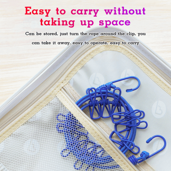 Stretchy Clothesline – Elastyczna linka do suszenia ubrań slider