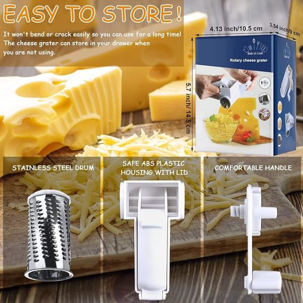 2 in 1 CHEESE GRATER – cheese grater slider